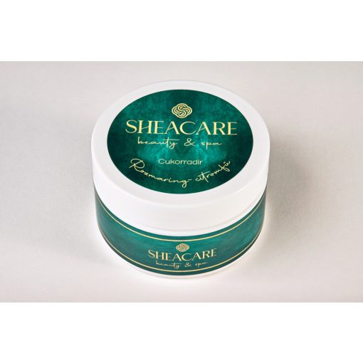 Sheacare - Cukor és sóradír - Rozmaring-Citromfű illatban 500g